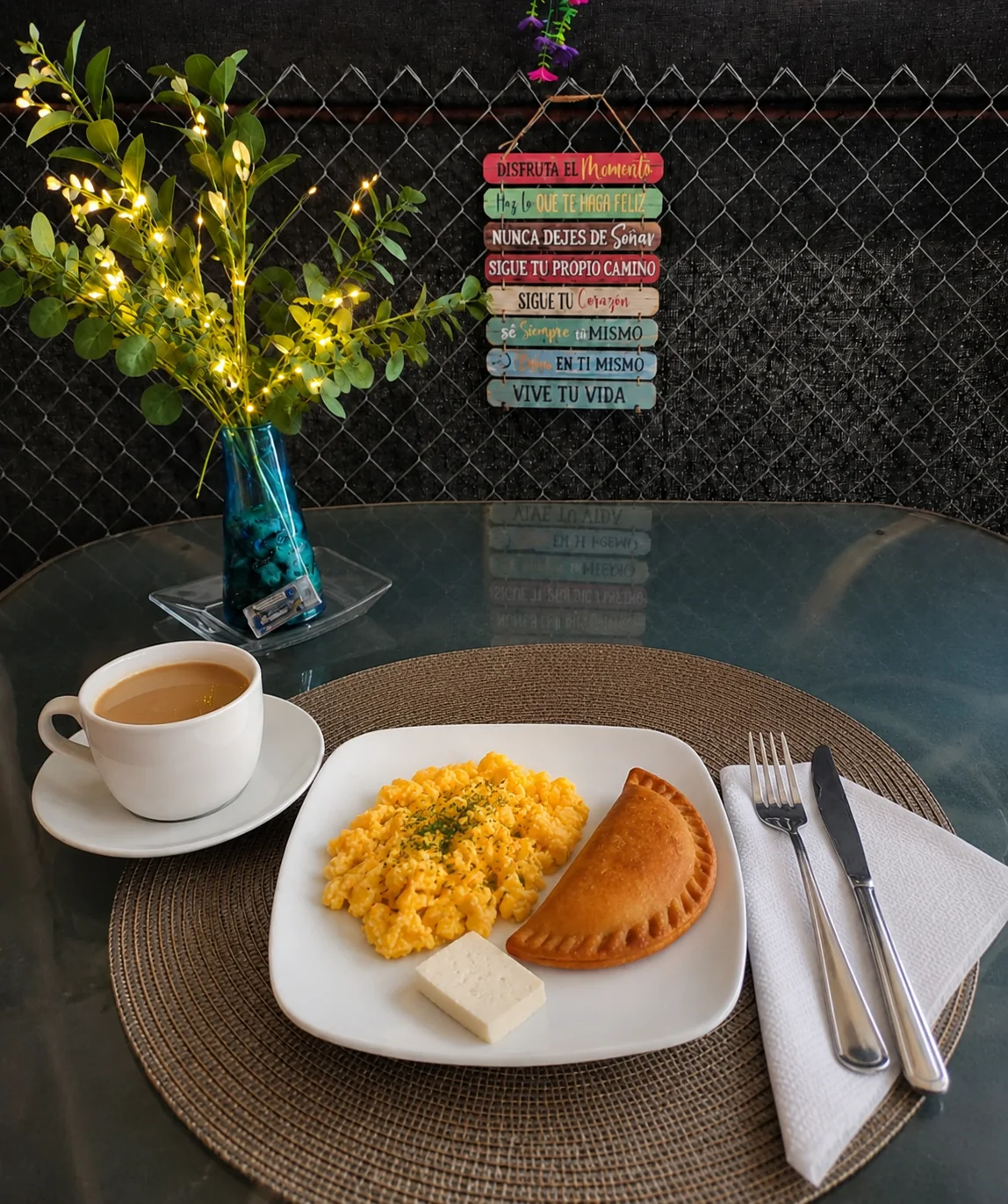 Desayuno incluido en Casa Aguadulce Inn